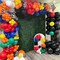 Red Yellow Blue Balloon Arch Kit, Colorful Balloon Garland with Red Blue Yellow Orange Latex Balloons